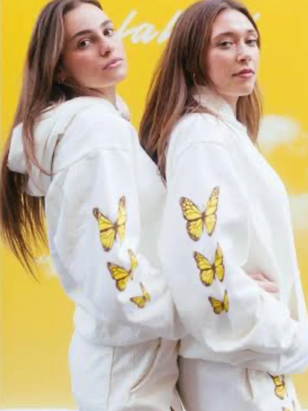 Lala Land Kind Cafe Butterfly Hoodie Size Large